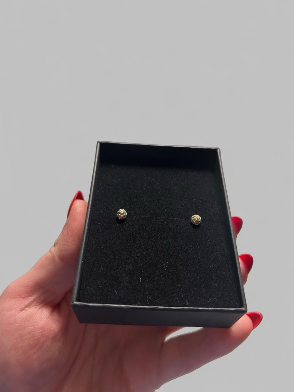 18K Gold-Filled CZ Stud Earrings